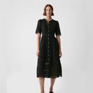 Gap Lace Midi Dress L